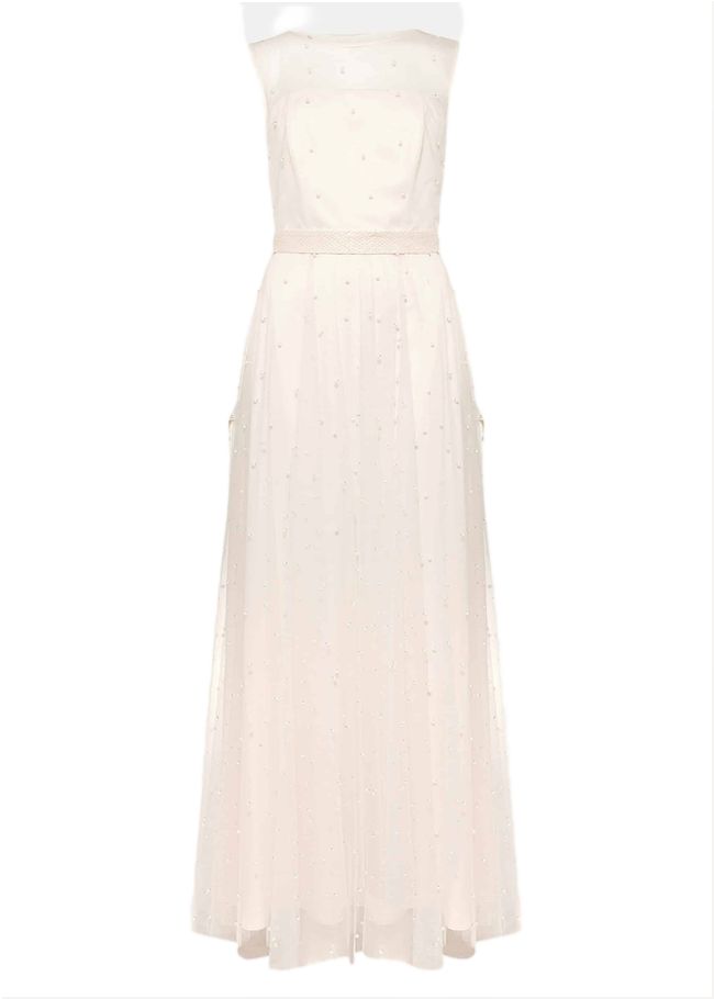  Genova Beaded Wedding Dress Old Rose 208264905