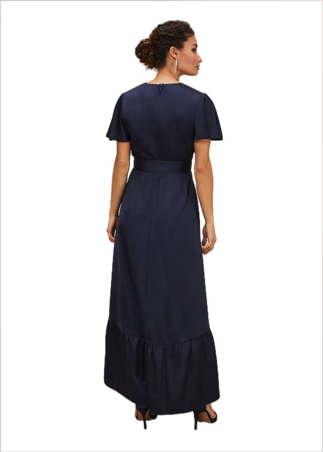  Nancie Eclipse Hem Dress Navy 220716351