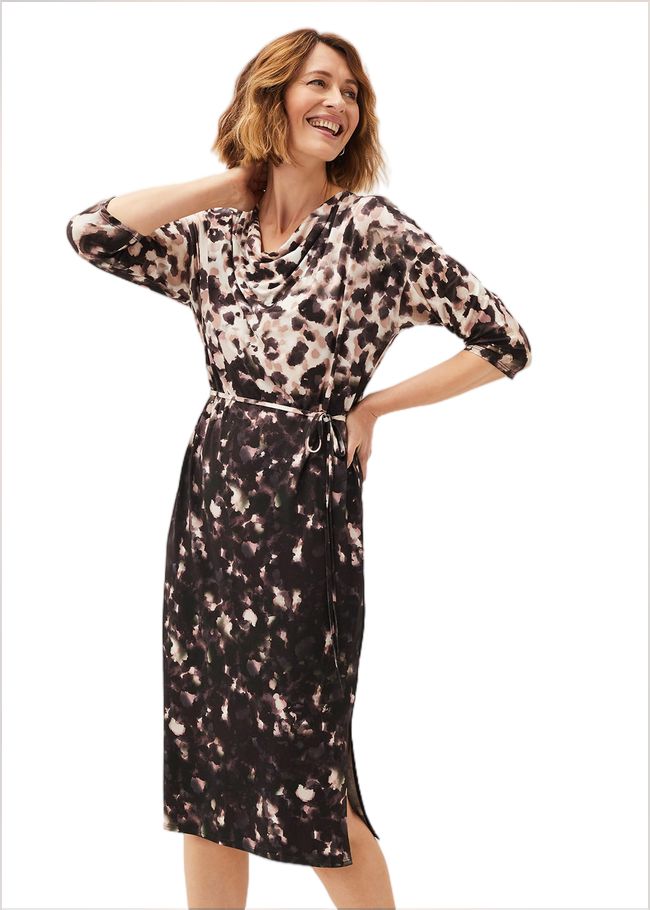  Corrie Abstract Spot Print Dress Multi-Coloured 220783000