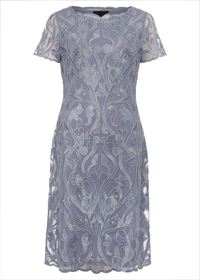  Bea Embroidered Dress Arctic Blue 221004423