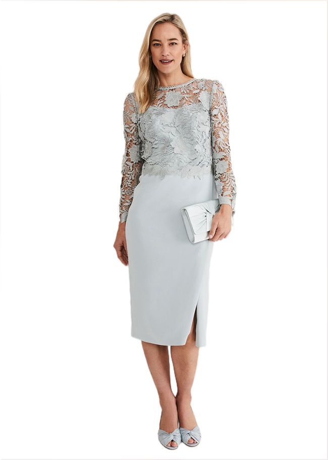  Adeline Double Layer Dress Eau De Nil 221394479