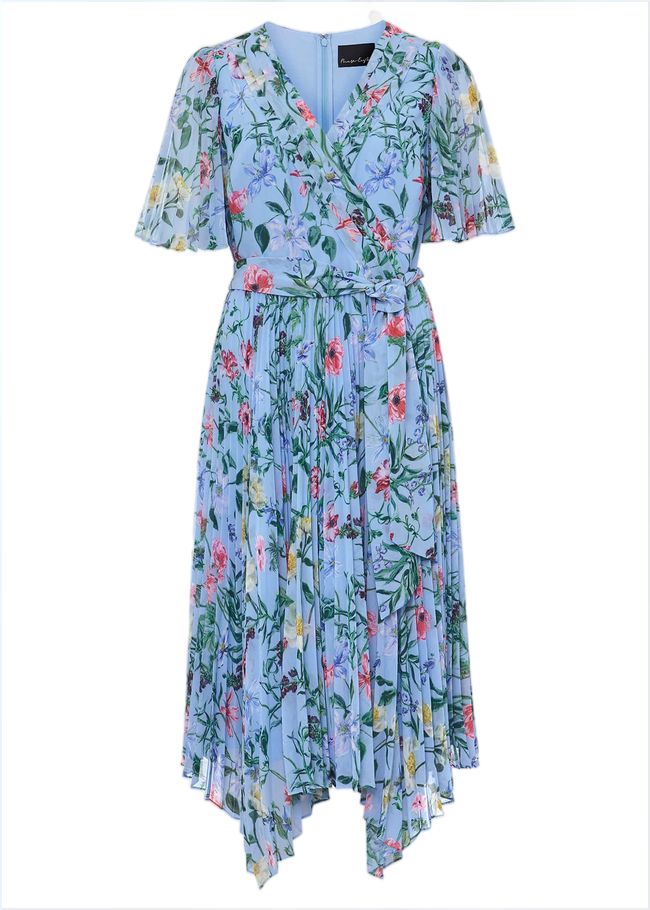  Petite Kendall Floral Midi Dress Multi-Coloured 221714000