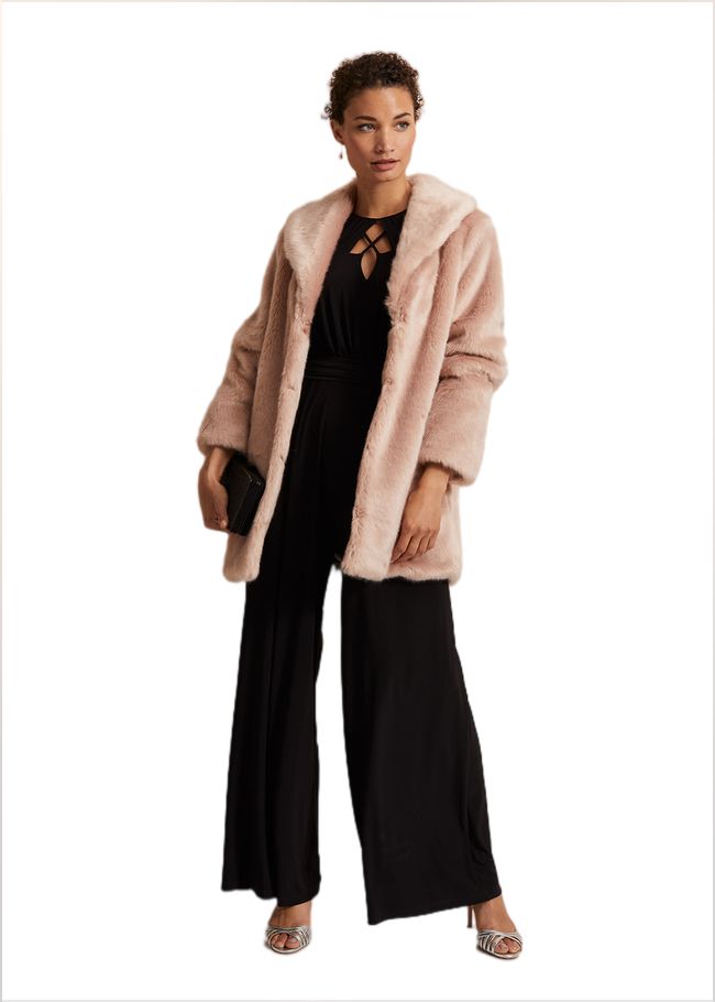  Janece Black Wide Leg Jumpsuit Black 221826050